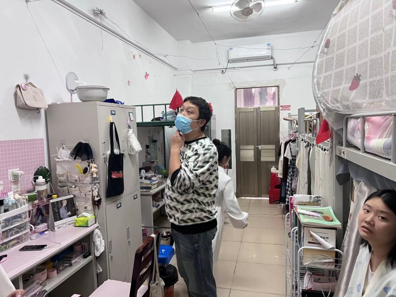 “疫”路有你，溫暖守護（一）——我校輔導員、班主任奮戰在防疫一線