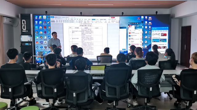 天津理工大學博士生導師羅訓教授蒞臨我院授課指導