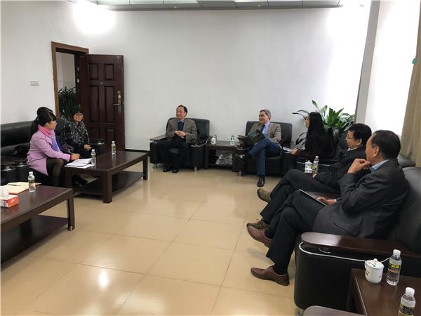 英國倫敦布魯內爾大學Moral博士一行前來我院交流