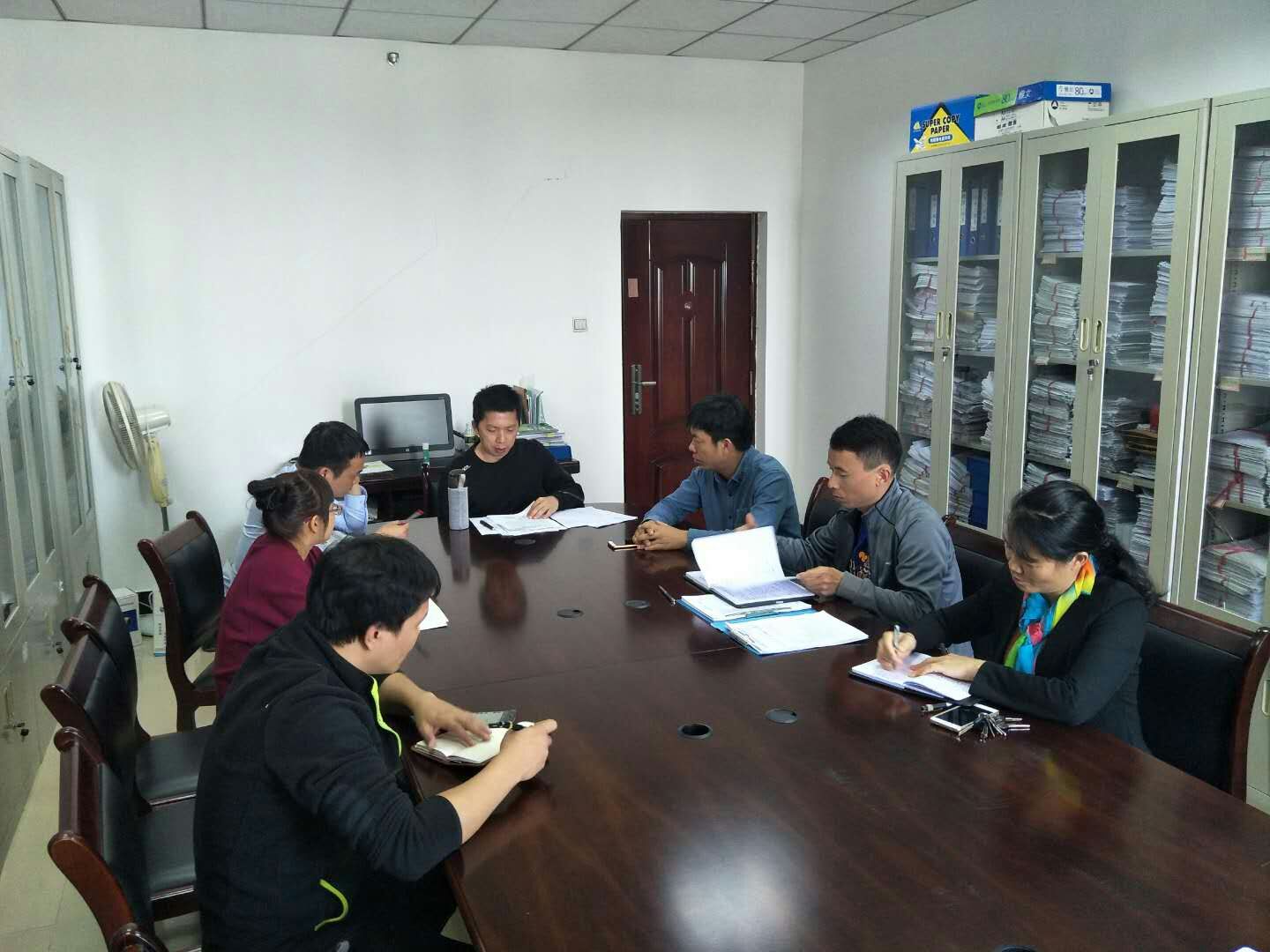 我系黨總支召開反腐倡廉教育會議